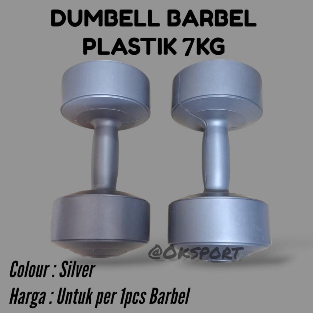 Dumble Barbel Plastik 7kg