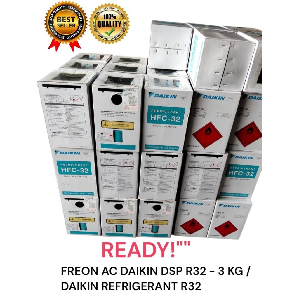 FREON AC DAIKIN DSP R32 - 3 KG / DAIKIN REFRIGERANT R32