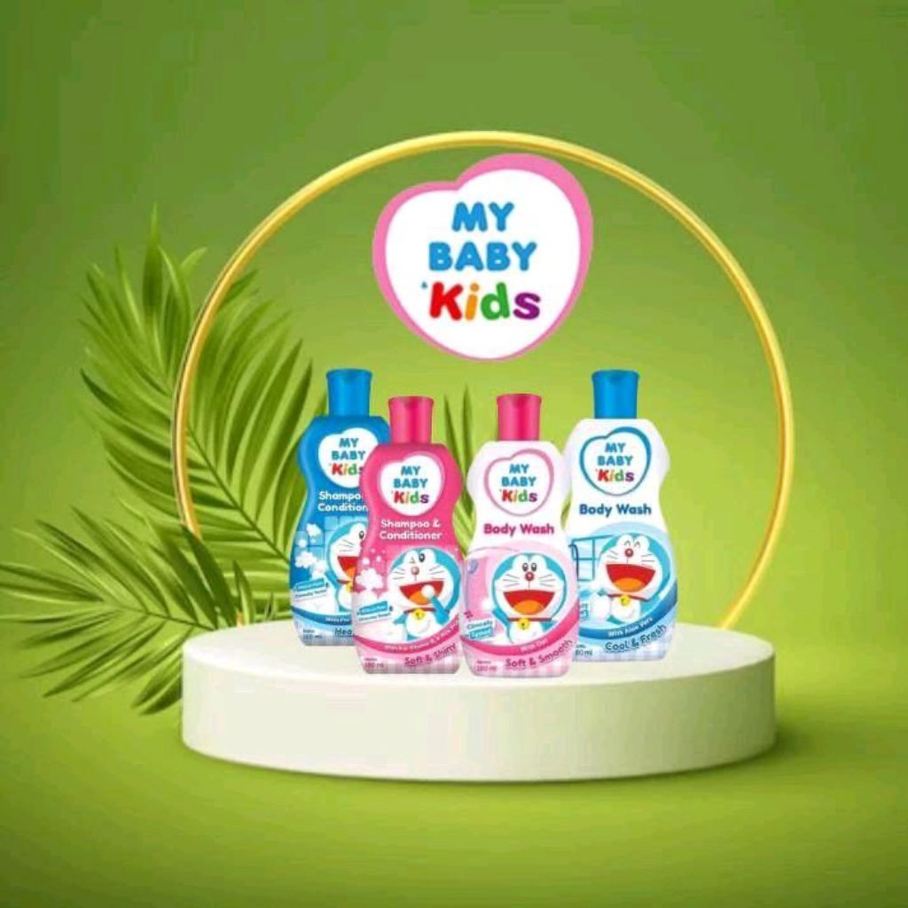 My Baby Kids Hair Body Wash / Shampoo & Conditioner - Sabun Shampoo Anak
