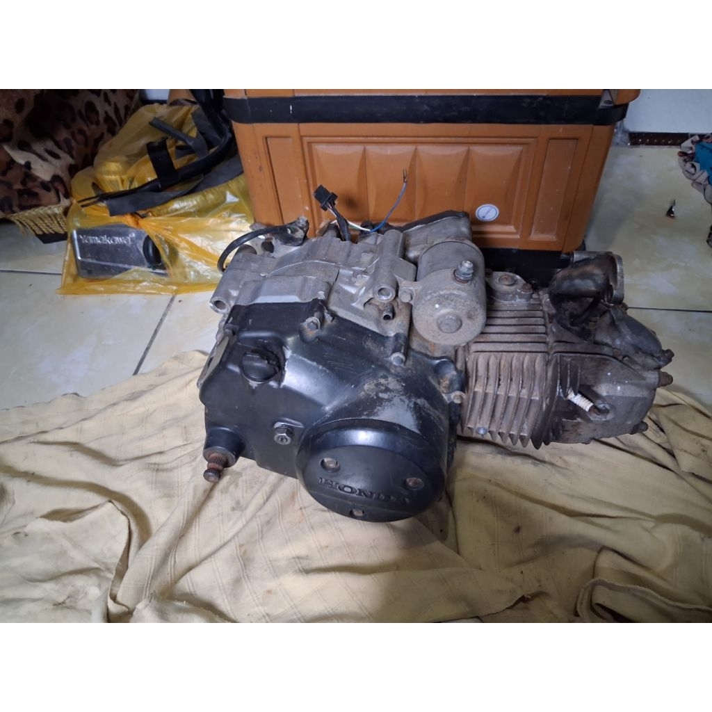 mesin supra x 125 ori copotan hidup