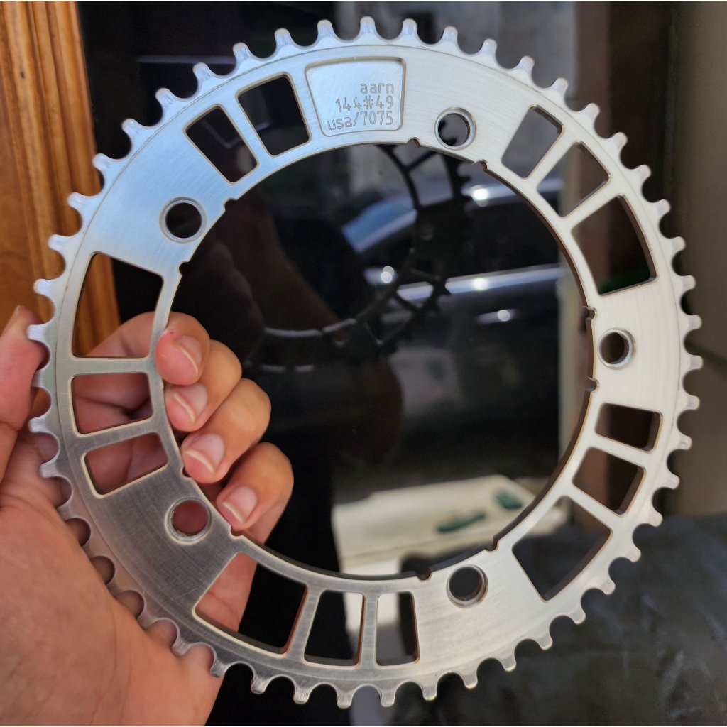Chainring aarn silver bcd 144 49T