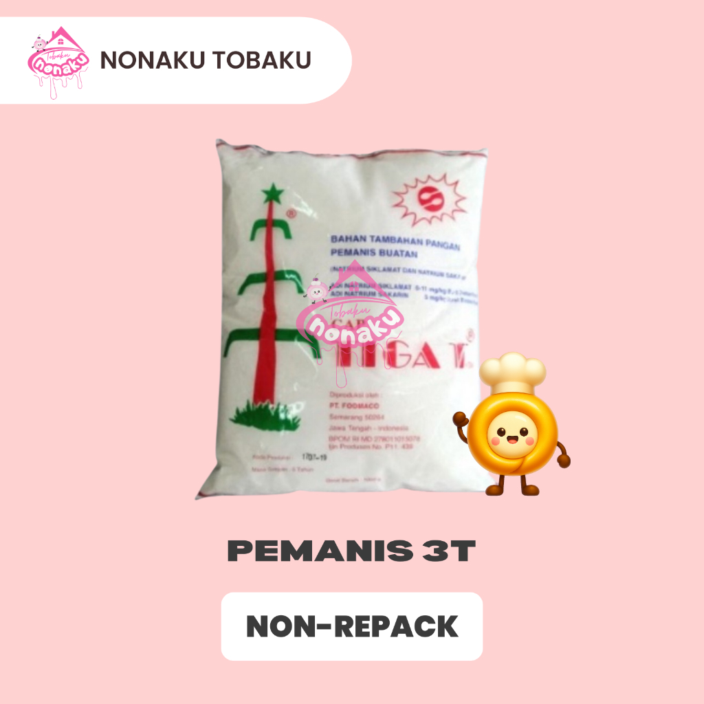 PEMANIS BUATAN 3T 1KG CAP TIGA T / SARI MANIS