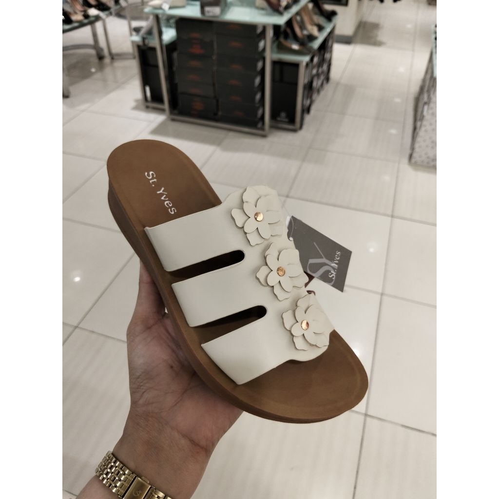 SANDAL HAK RENDAH WANITA ST.YVES ORIGINAL BRAND MATAHARI 36-40