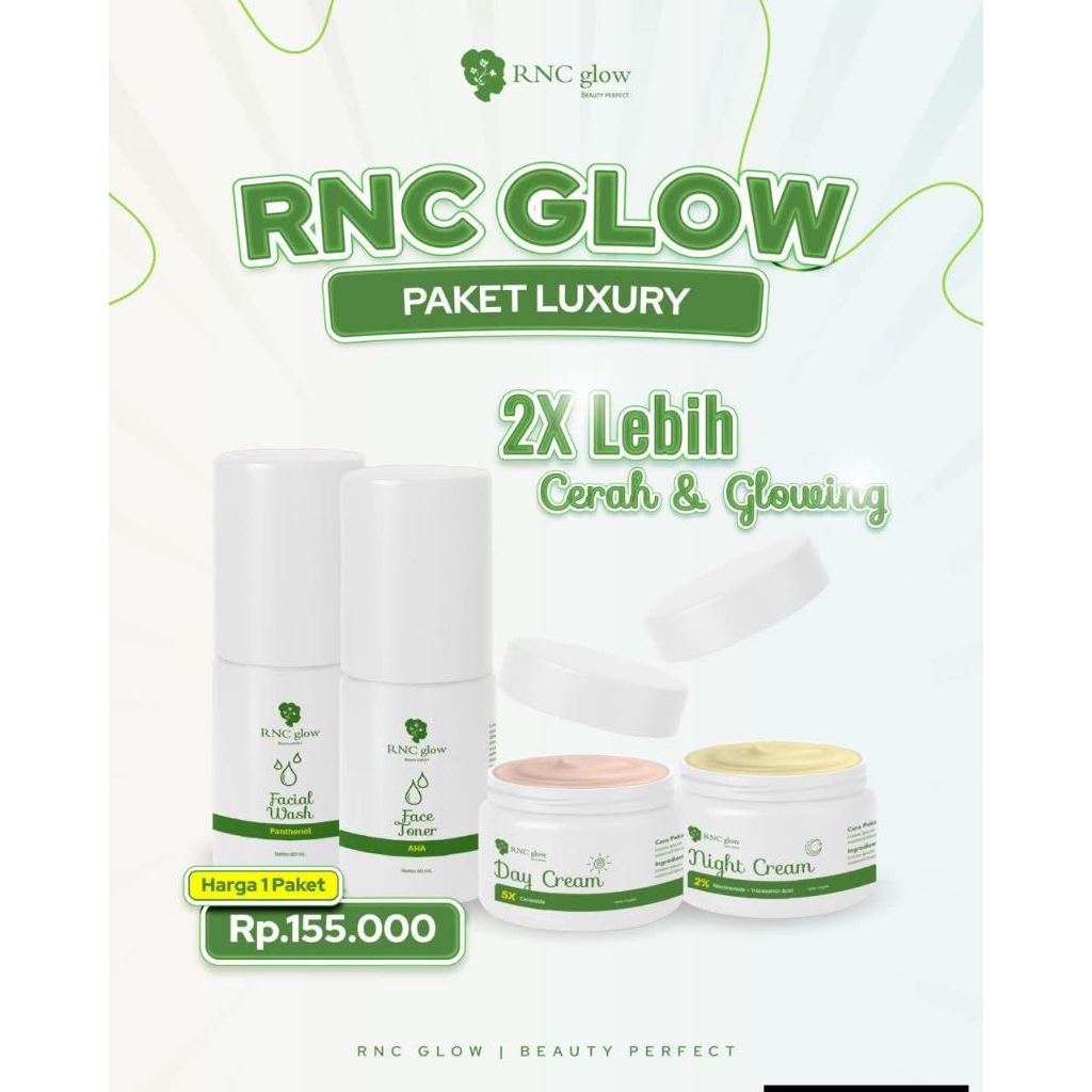 RNC GLOW RNC BEAUTY SKINCARE RNC LUXURY RNC SKINCARE
