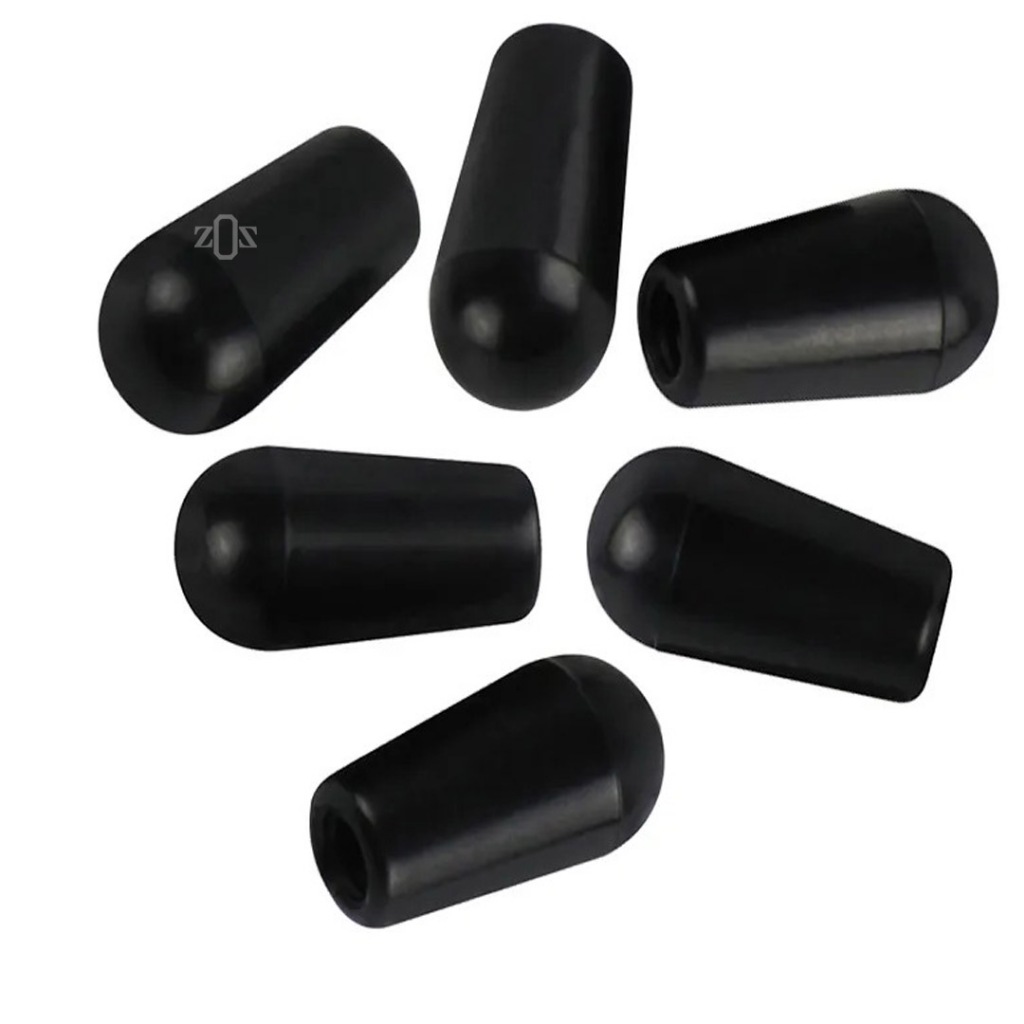 Kepala Toggle Switch Tip Cap 3,4mm Black