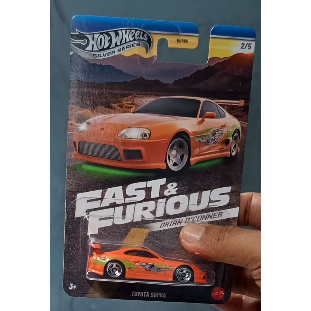 Hotwheels Supra Orange Fast Furious