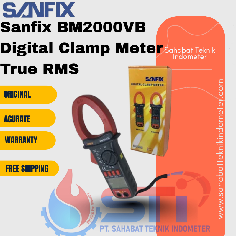 Sanfix BM2000VB Digital Clamp Meter True RMS