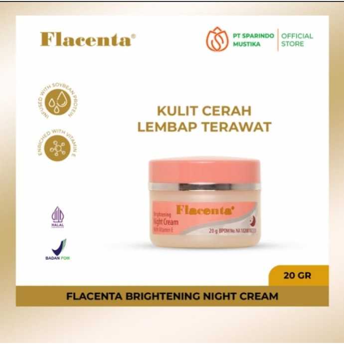FLACENTA BRIGTENING NIGHT CREAM