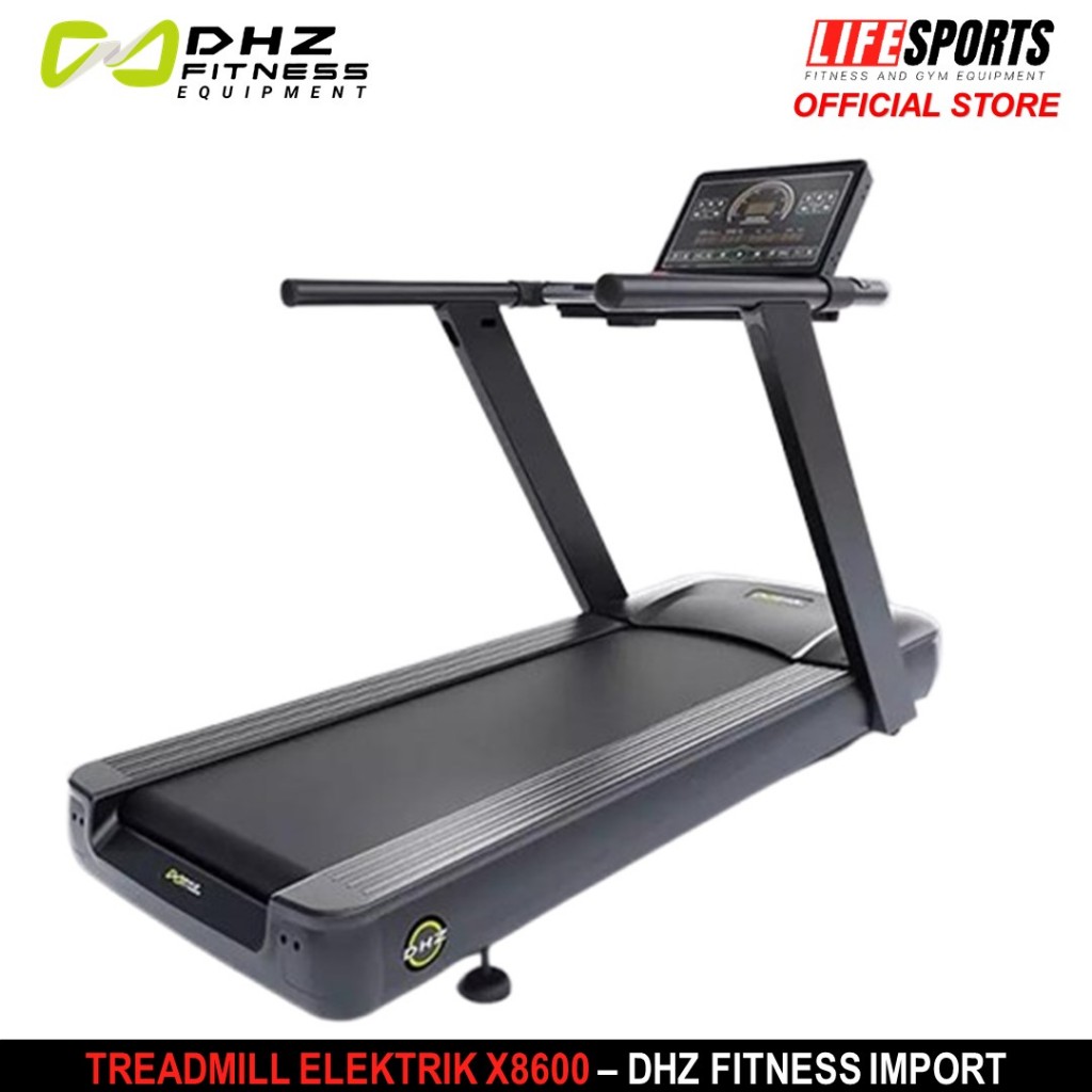 Lifesports - New Alat Olahraga Fitness Gym Walking Pad Treadmill Listrik Electric DHZ X8600 Cardio