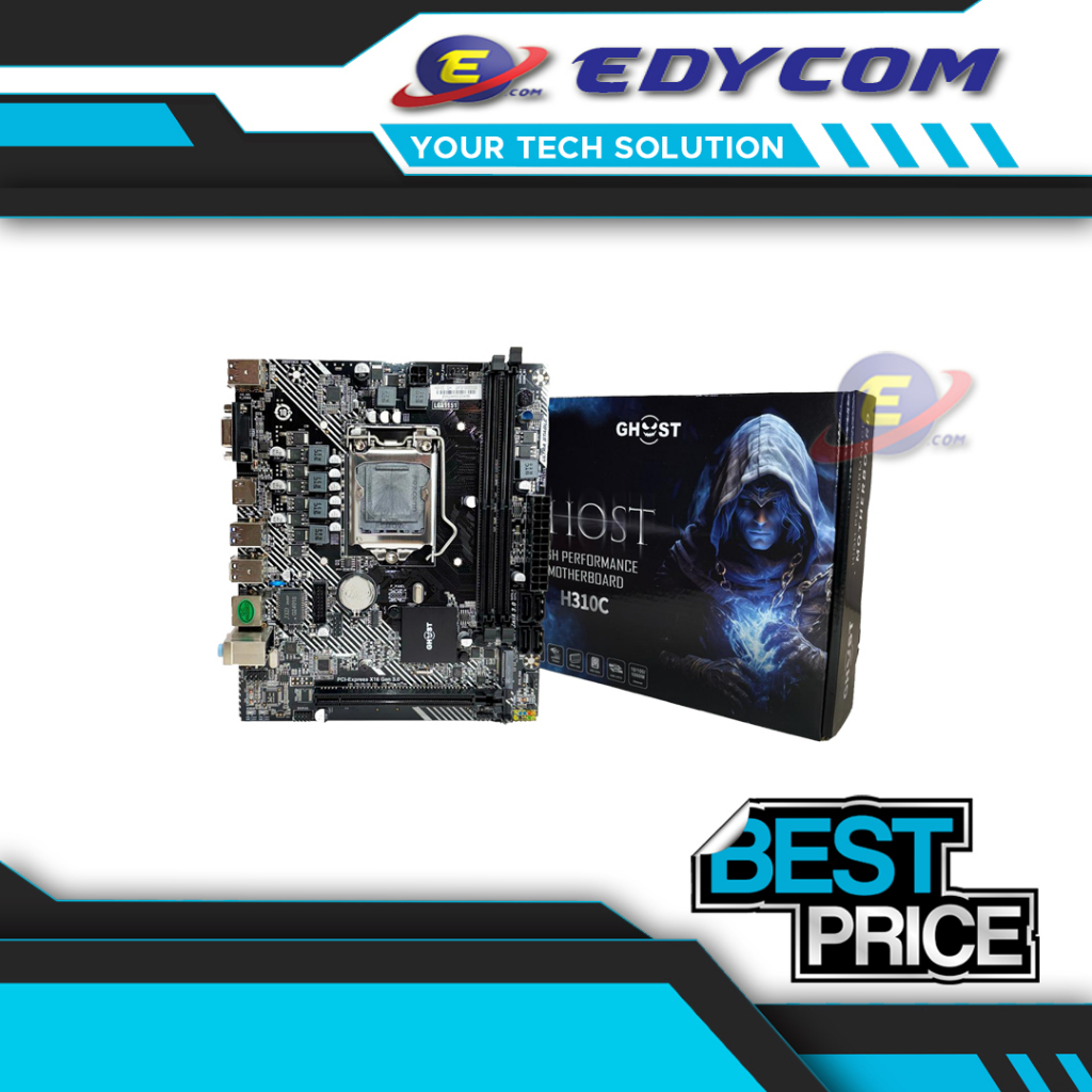 MOTHERBOARD GHOST H310 SOCKET NVME