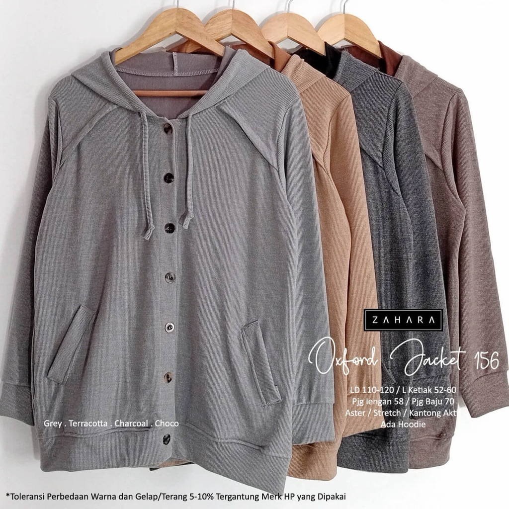 Oxford Jaket 156 Jaket Knit Premium by Zahara
