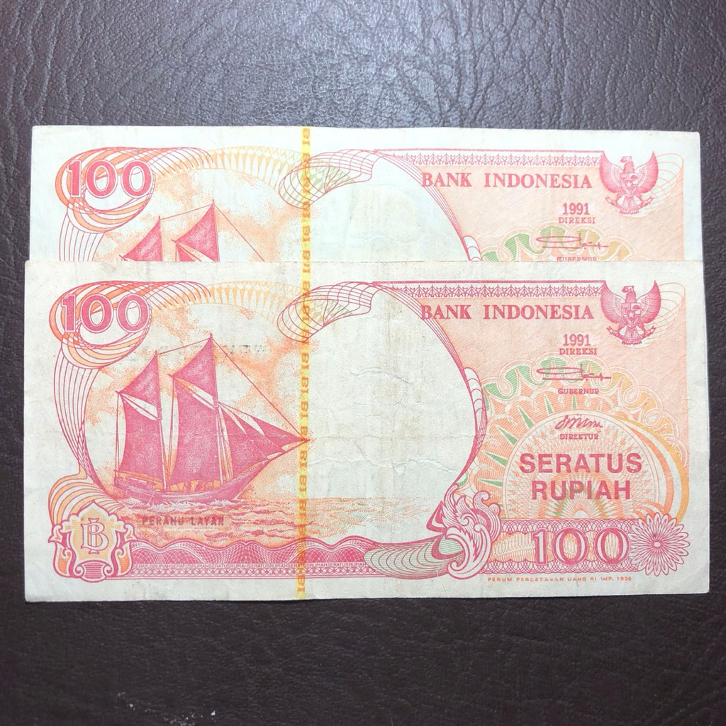 Uang 100 Perahu Layar 1991 Edisi Khusus 01