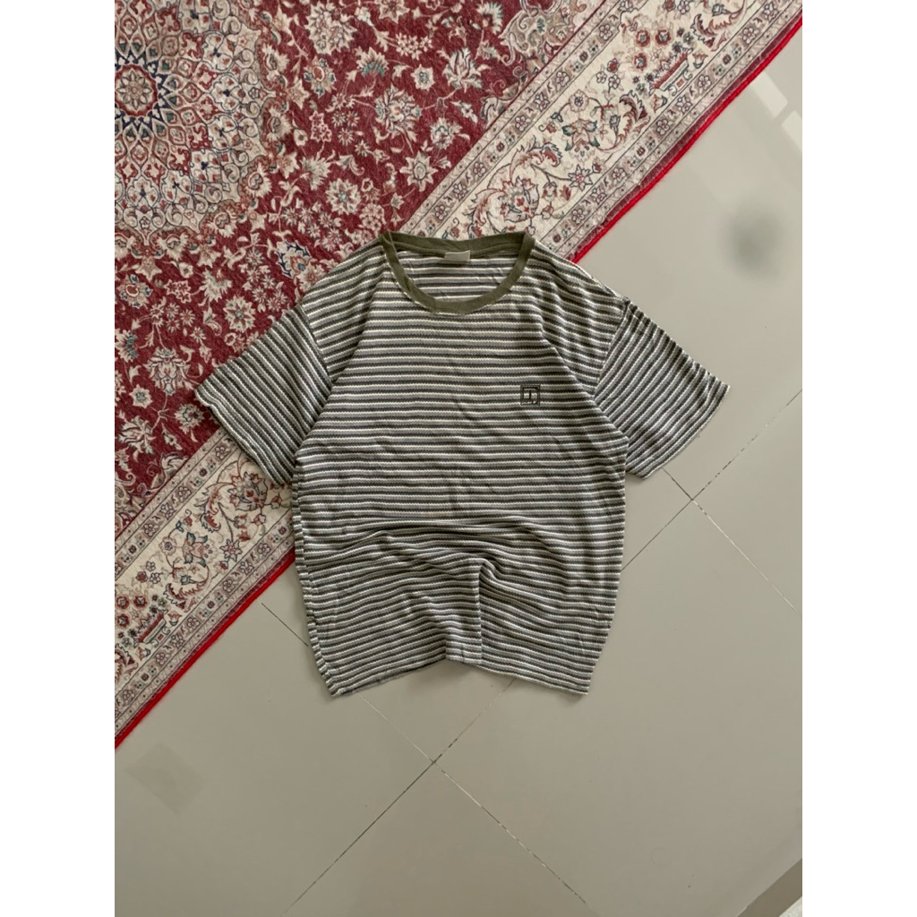 Vintage 90s DuFFS Skateboards Stripe Tshirt