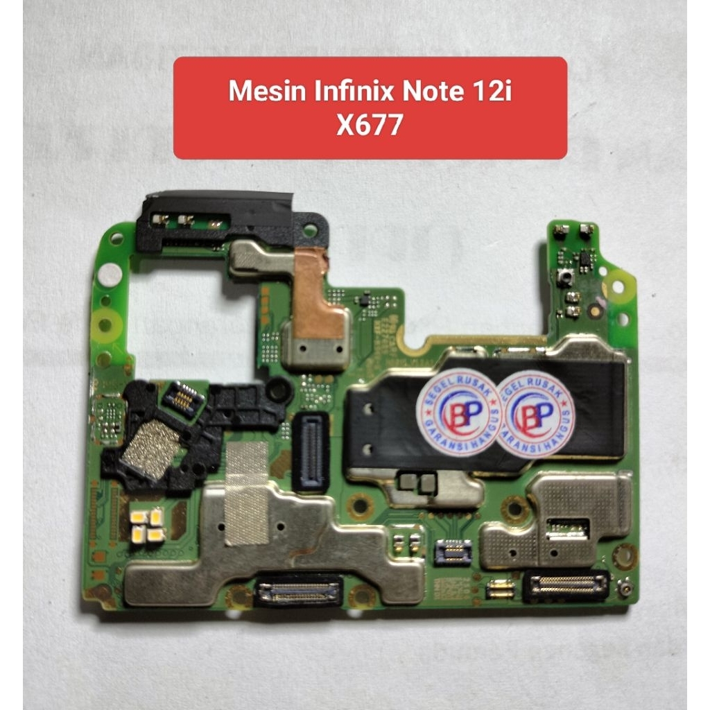 Mesin Hp Infinix Note 12i (X677) . kondisi mesin Mati total