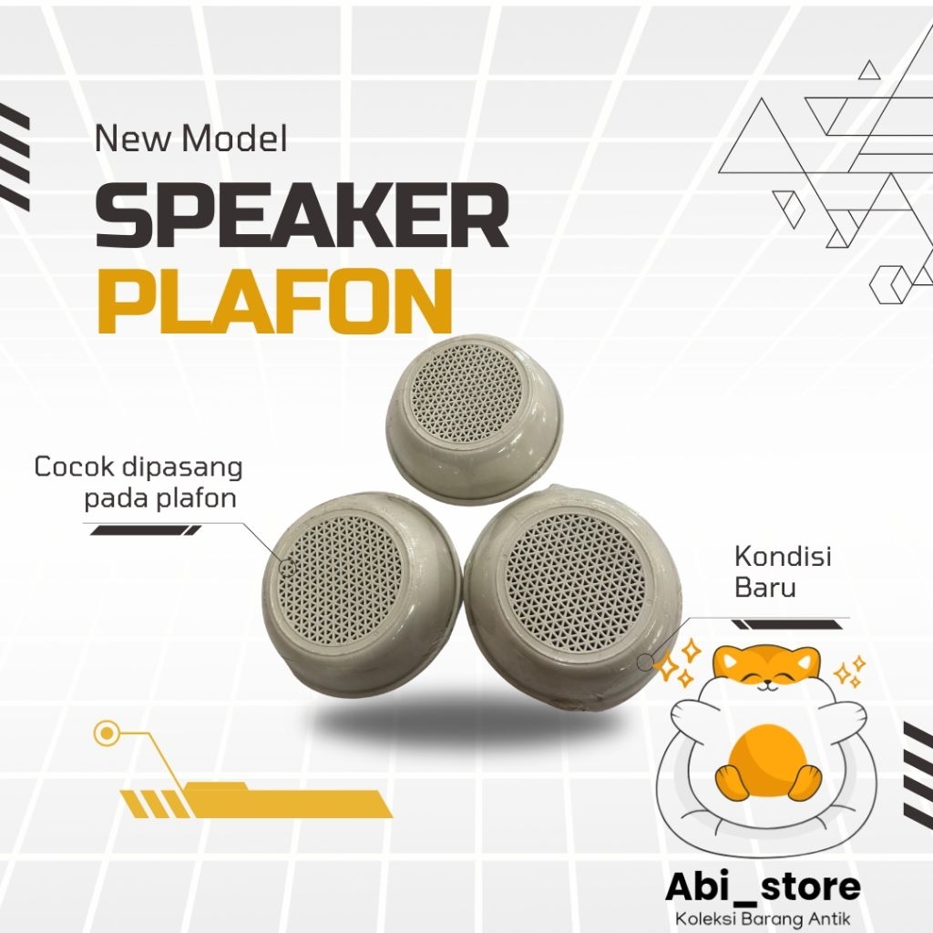 Speaker Plafon atau Speaker Dinding 3 Watt