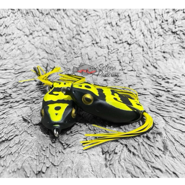 SOFT FROG 7cm/20gr BUMBLEBEE Umpan Pancing Casting Gabus Toman Monster Khusus Ikan Besar