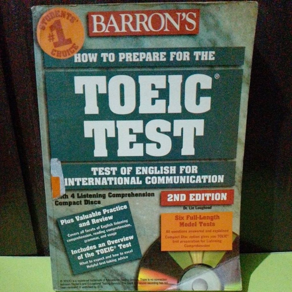 BARRON'S HOW TO PREPARE FOR THE TOEIC TEST 2ND EDITION