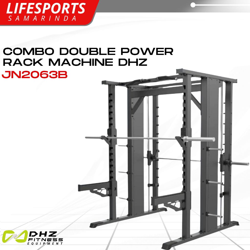 LIFESPORTS - ALAT Gym Smith Combo Double Power Rack Machine DHZ JN2063B