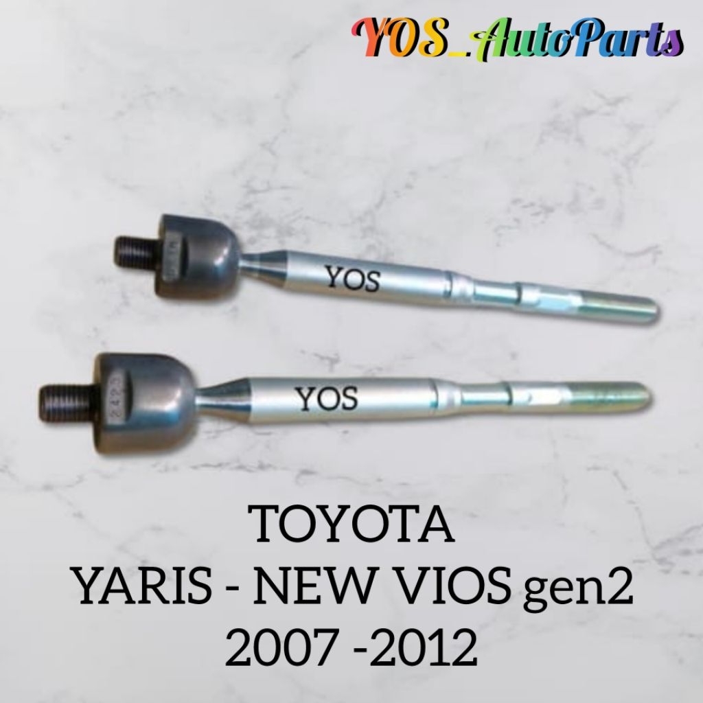 Rack End Long Tie Rod End Toyota Yaris / New Vios gen2 2007-2012 Set Kanan Kiri