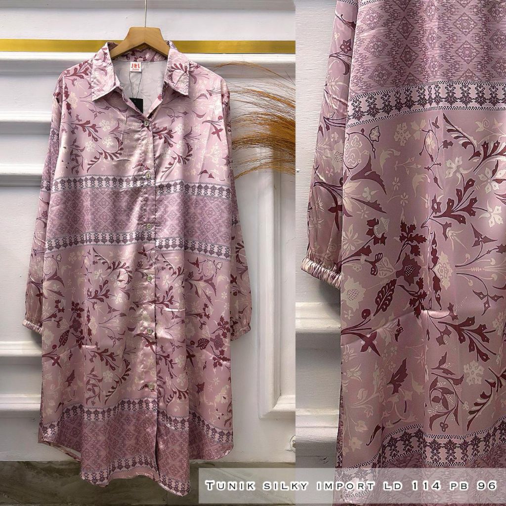 Tunik katun silk import