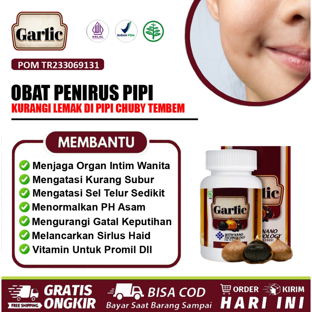 Obat Penirus Pipi Chubby Mengecilkan Pipi Dagu Tembem Menghilangkan Lemak Berlebih di Pipi Dagu Deng