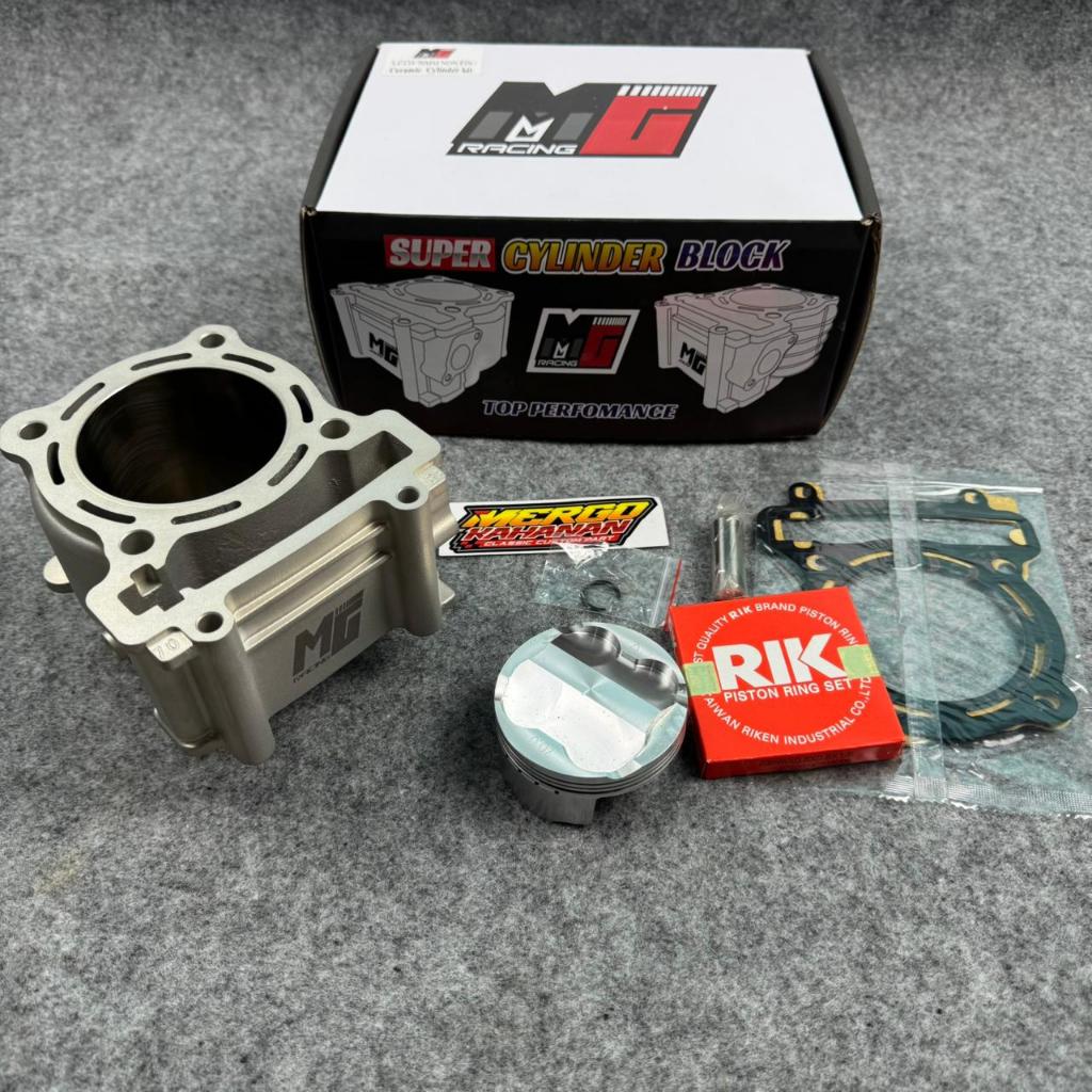 CYLINDER BLOK MG RACING MX - MX KING - VIXION 70 MM CERAMIC
