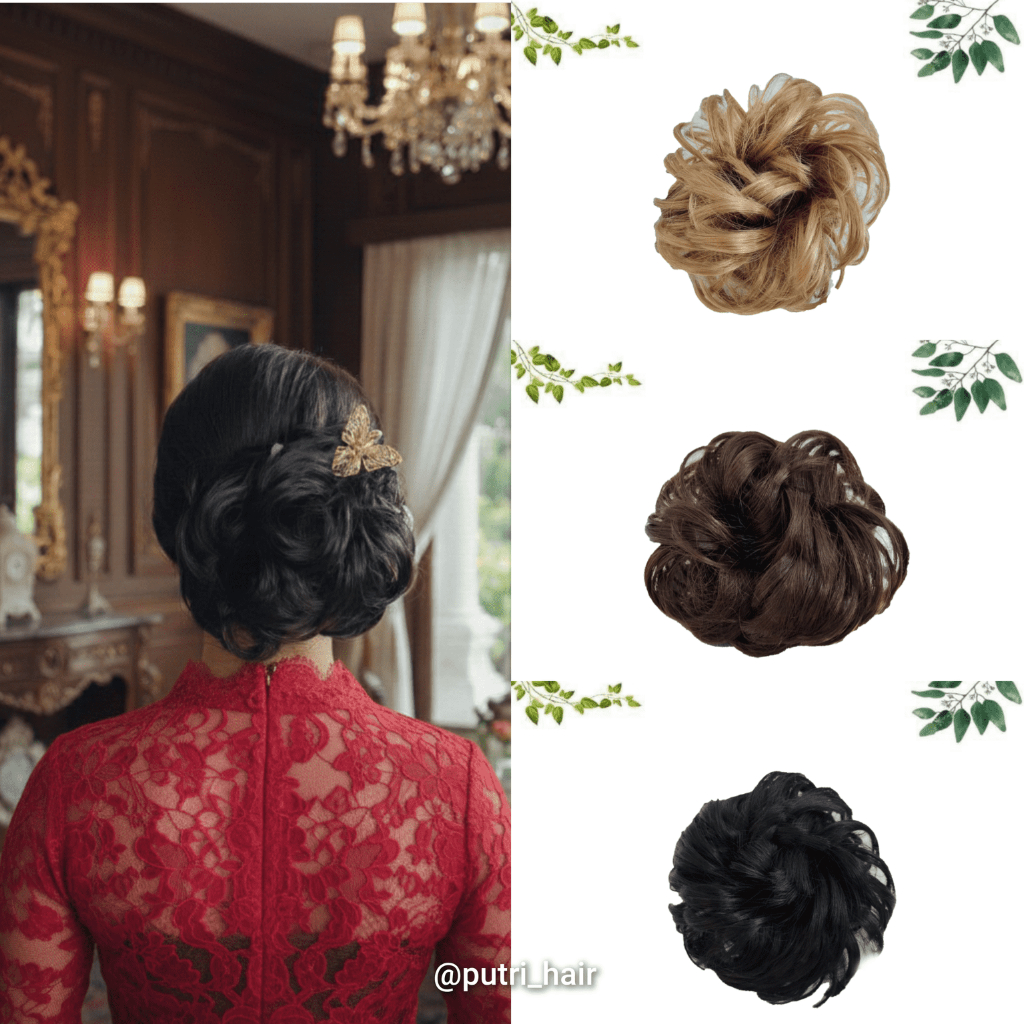 Ikat Rambut/Ikat Rambut Ulir/Ikat Rambut/Karet Rambut Ulir