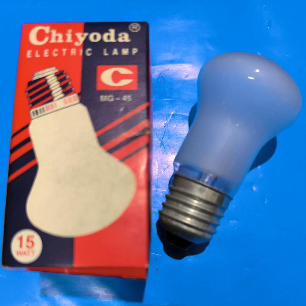 Lampu Dop Pijar Chiyoda 15 Watt,  60 Watt, 75 Watt