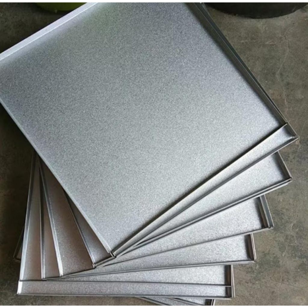 Loyang Oven Bima/Loyang Oven Galvalum/Alas Oven uk 30×26×2cm/Loyang Nastar Persegi Anti Lengket Baha