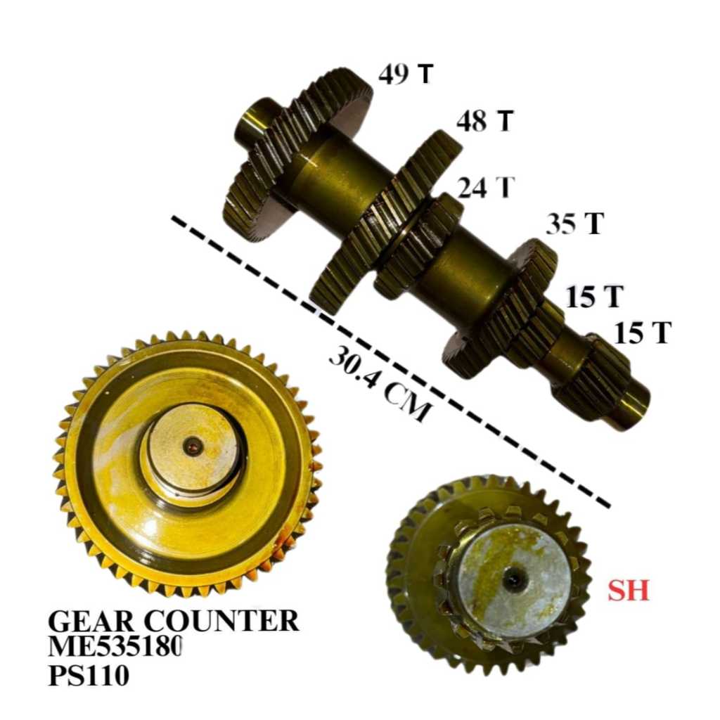 GEAR COUNTER/ GIGI MATI PS110 ME535180 SH