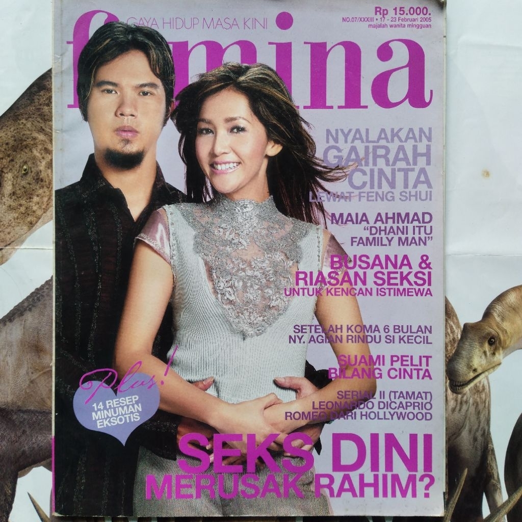 Femina Cover Ahmad Dhani & Maia