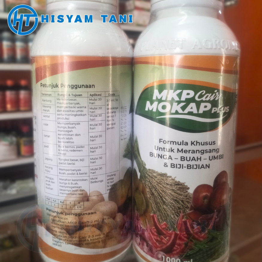 PUPUK MKP CAIR MOKAP PLUS KEMASAN 1 LITER
