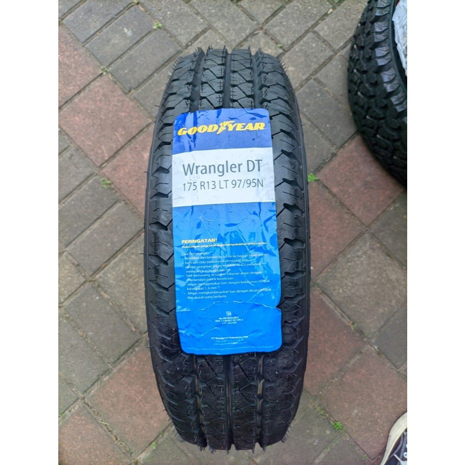 Goodyear Wrangler DT  Ukuran 175 R13 LT Ban Mobil Grandmax Pickup