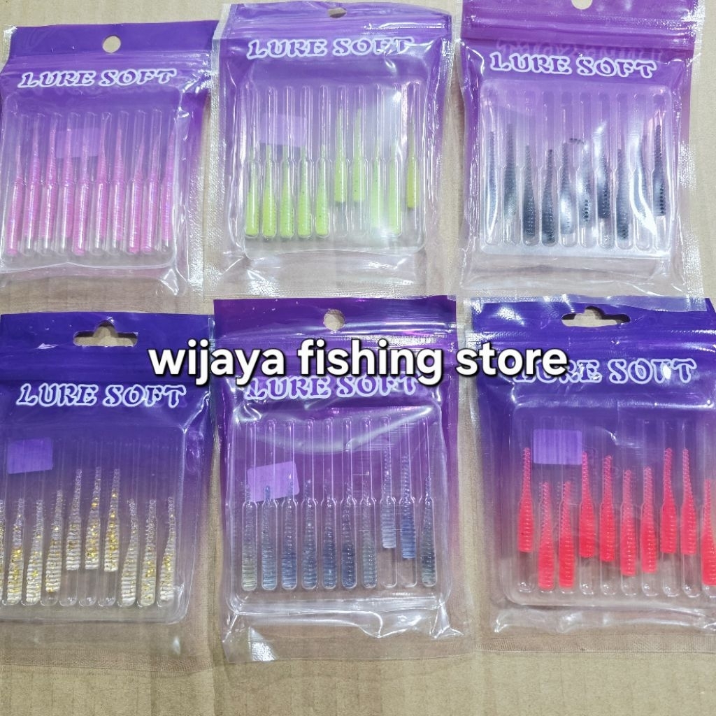 soft lure ajing ultralight 35mm 48mm