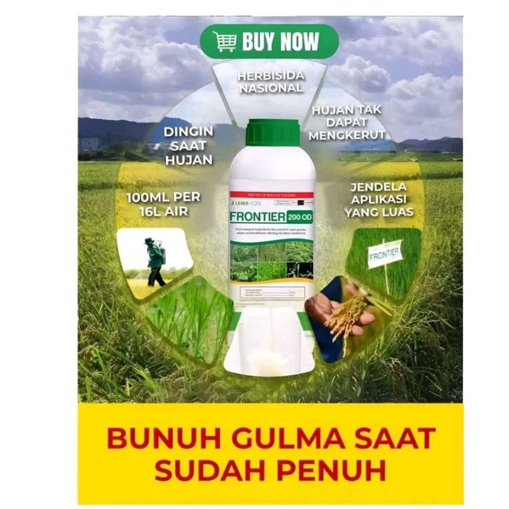 FRONTIER 200 OD HERBISIDA PEMBASMI GULMA ORIGINAL