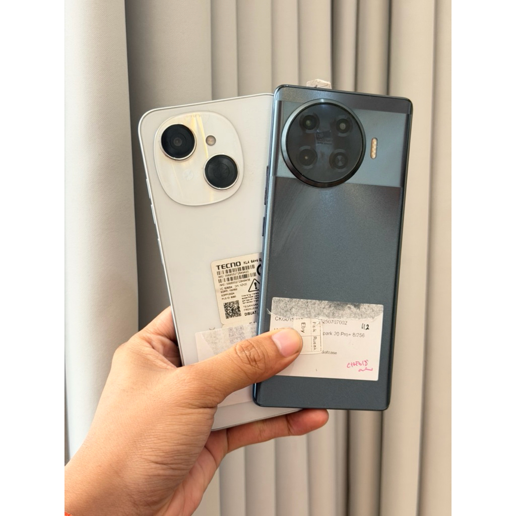 Handpone Hp Tecno Spark 20 Pro+ Gonspark 1 Pova 4 Ram 8/128 8/256 4/64 Original Second Seken bekas m