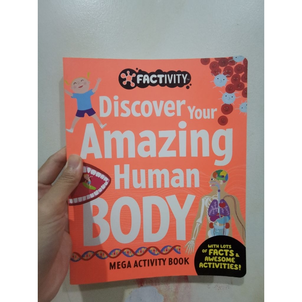 buku factivity discover your amazing human body