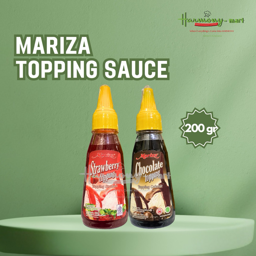 MARIZA Topping Sauce / Saus Topping - 200gr
