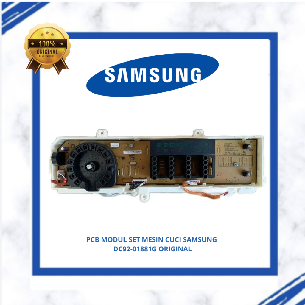 PCB MODUL SET MESIN CUCI SAMSUNG DC92-01881G WW75K5210YW ORIGINAL