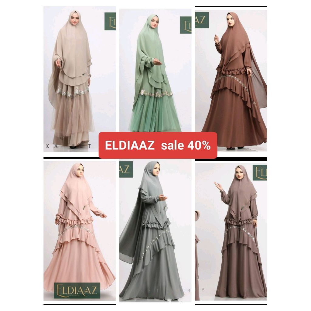 SALE GAMIS SYAR'I  ELDIAAZ(40%off)