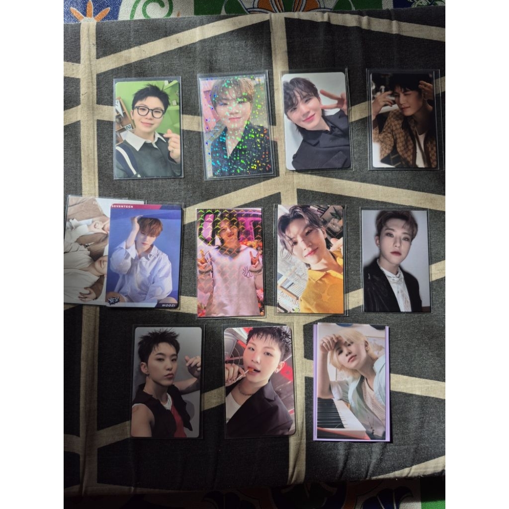 [BACA DESKRIPSI] WOOZI PHOTOCARD TC RUBY TTT BEAM 96ERS DOUBLE HORANGHAE