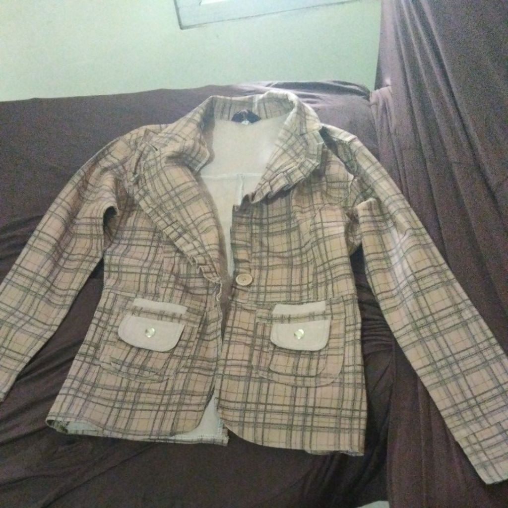 Preloved blazer coklat