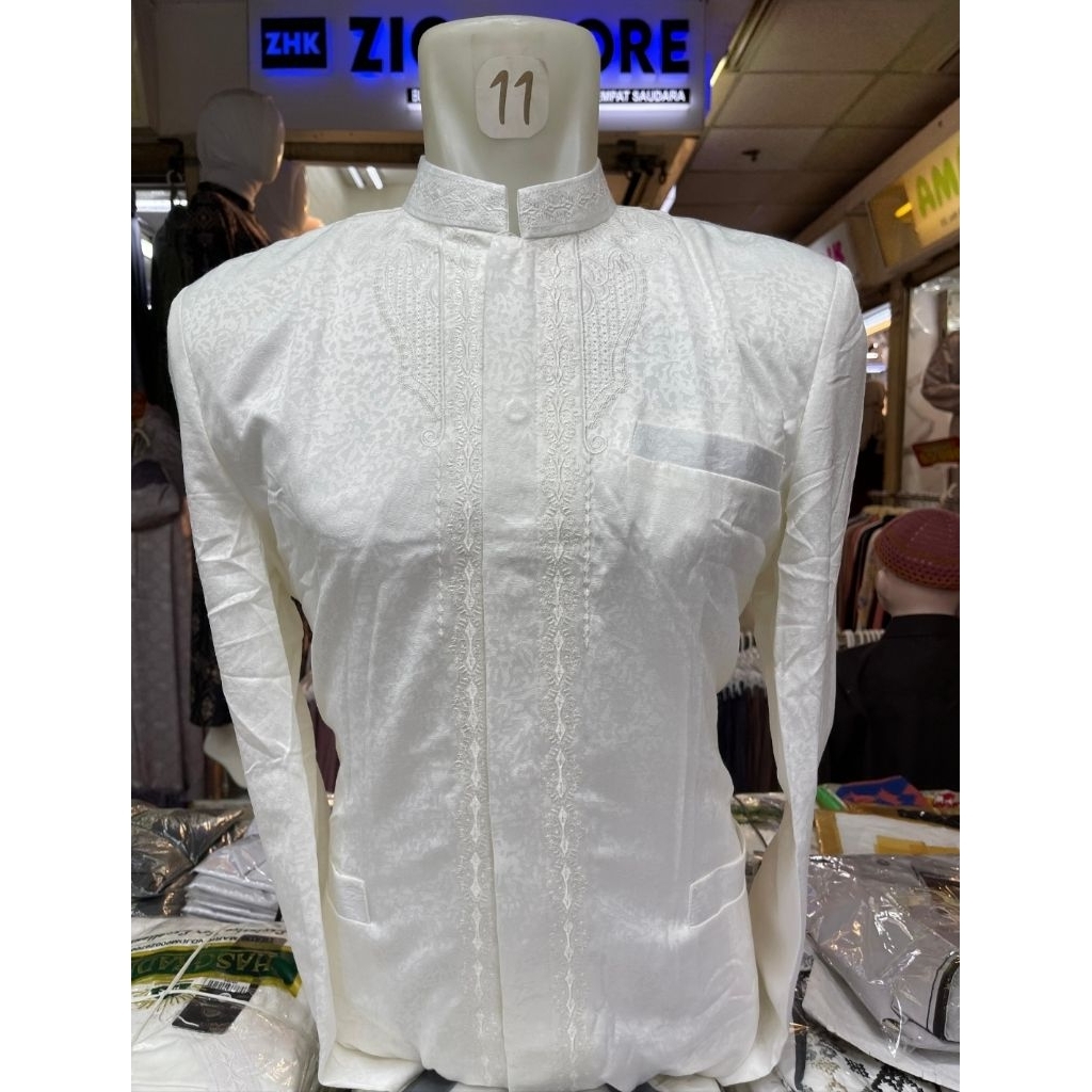 Jas Koko Hasgradini Jaguar Lengan panjang Pria