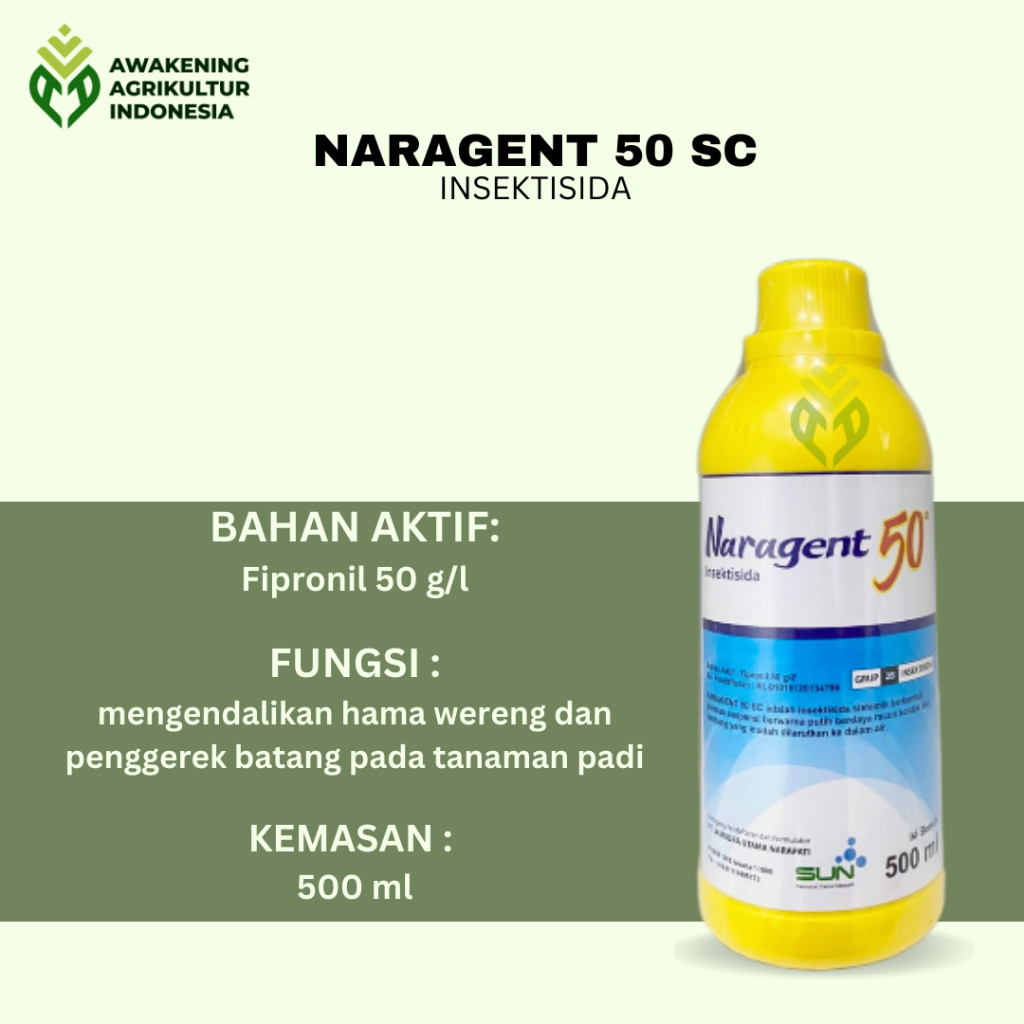 NARAGENT 50 SC INSEKTISIDA 500 ML