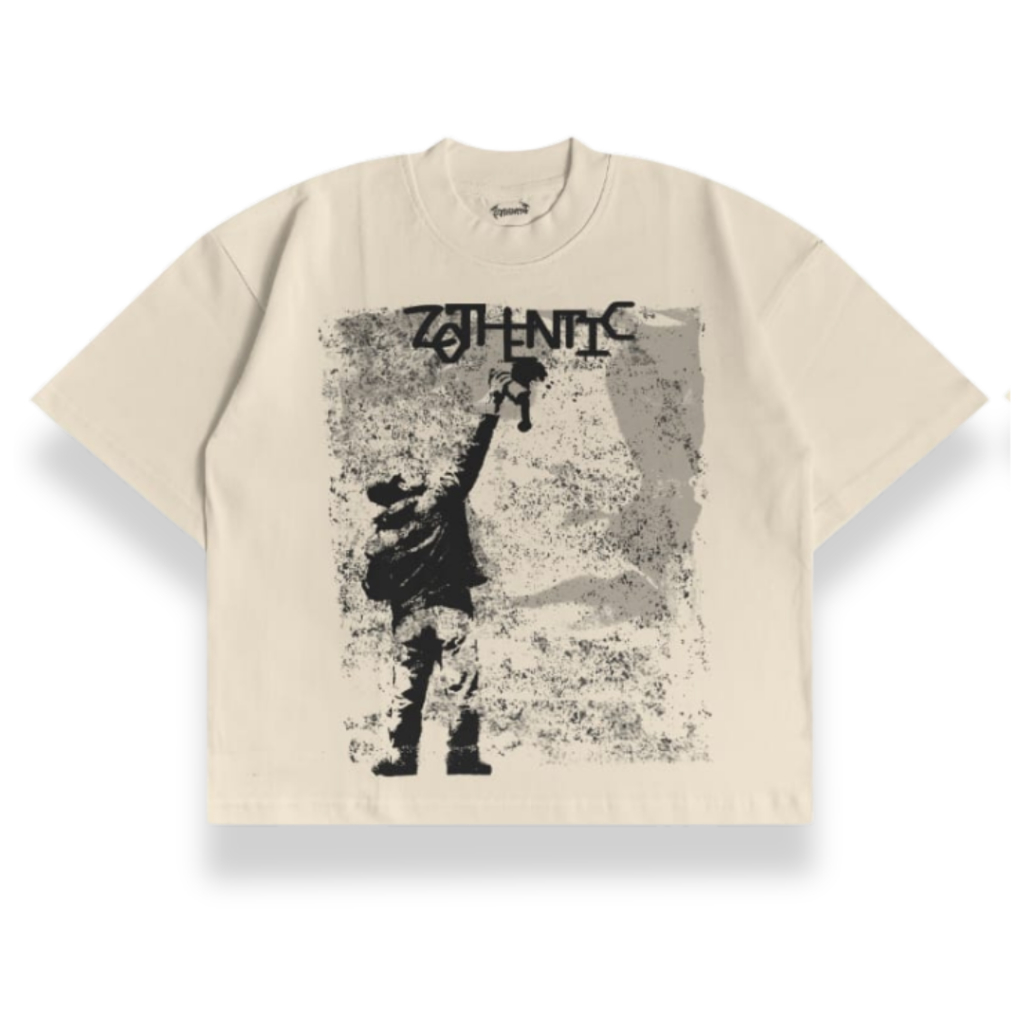 Kaos Boxy Fit Oversize Atasan Unisex Cotton Combed 20s Zothentic