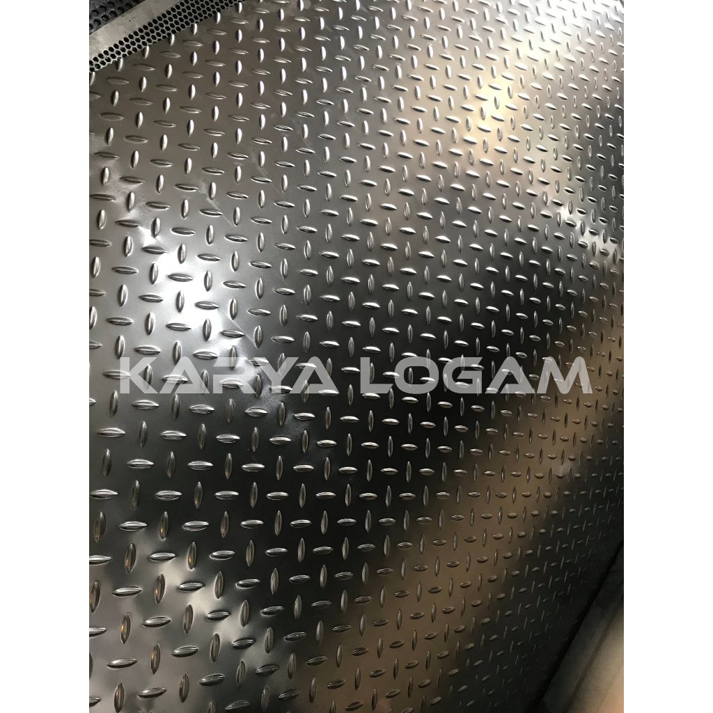 Potongan Plat Bordes Cetak / Plat Kembang Aluminium 0.8 mm
