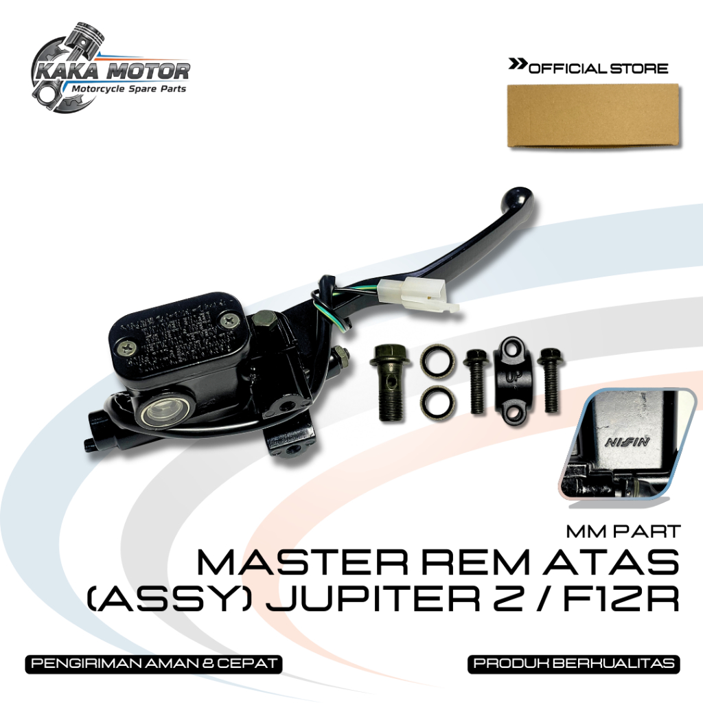 MASTER REM ATAS ASSY JUPITER Z / FIZR - RUMAH MINYAK REM KOMPLIT YAMAHA F1ZR VEGA OLD JUPITER Z LAMA