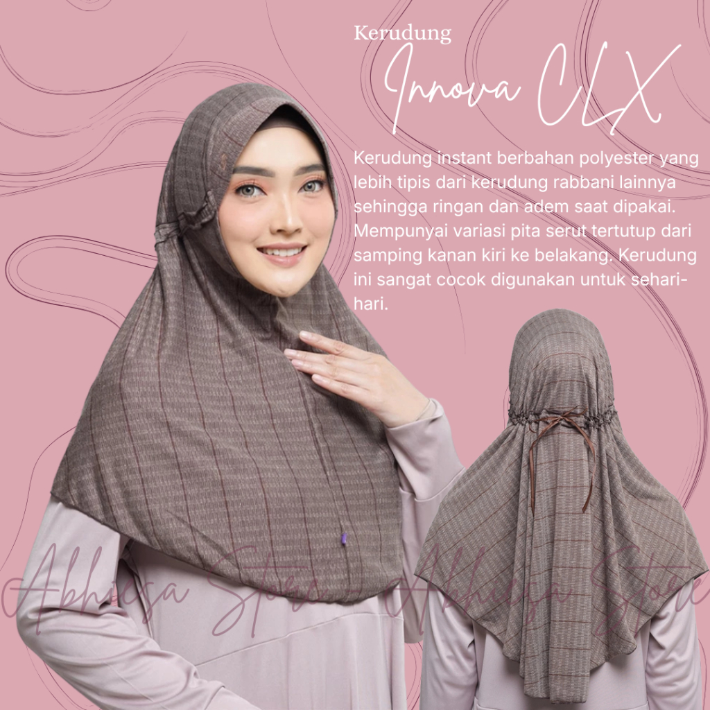Kerudung Rabbani Innova CLX ORIGINAL S DAN M