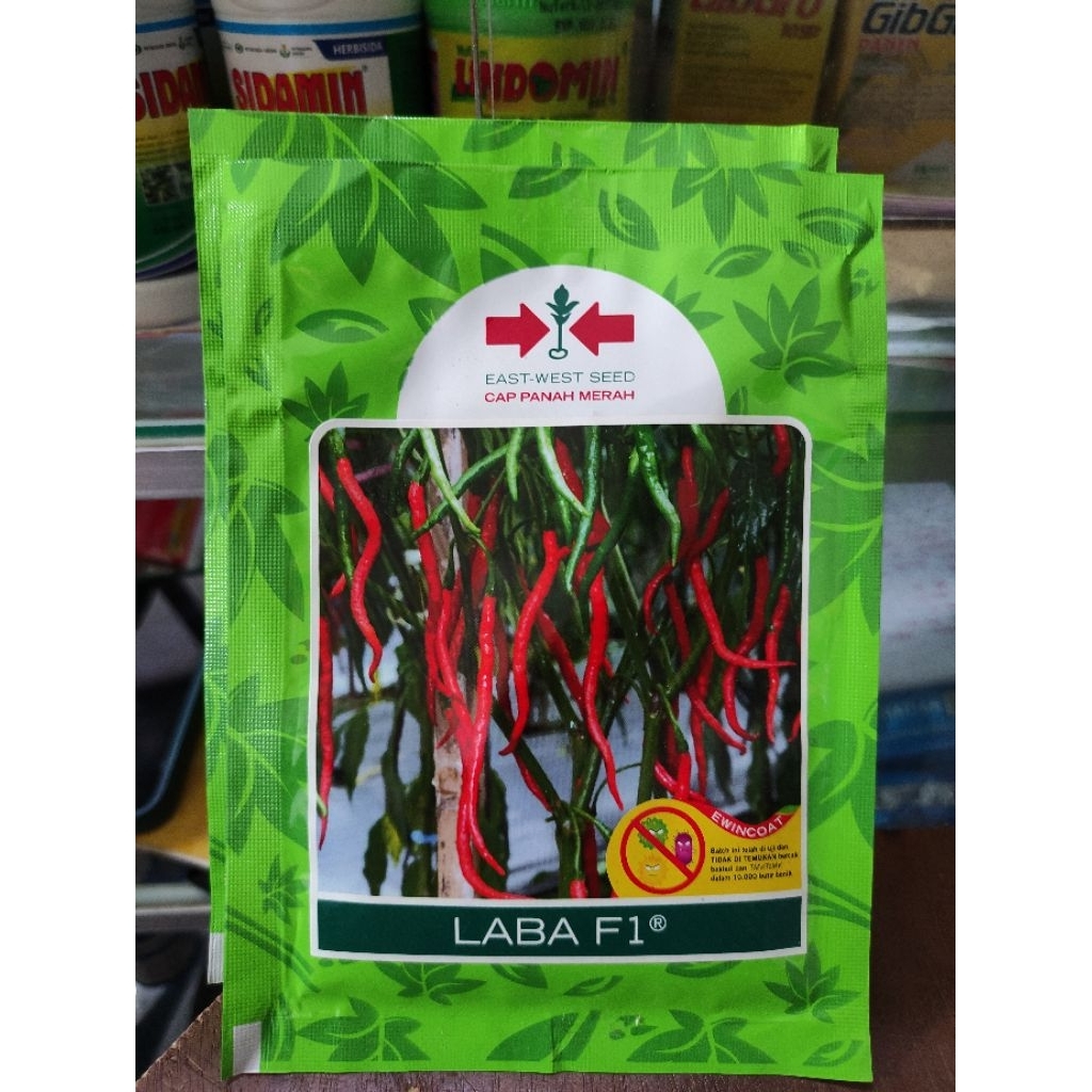 Bibit Cabe Keriting LABA F1 bibit impor Cap Panah Merah (original 100%)