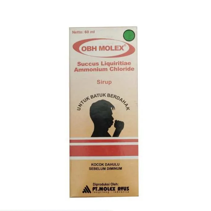 OBH Molex Sirup 60ml Batuk Berdahak Dewasa